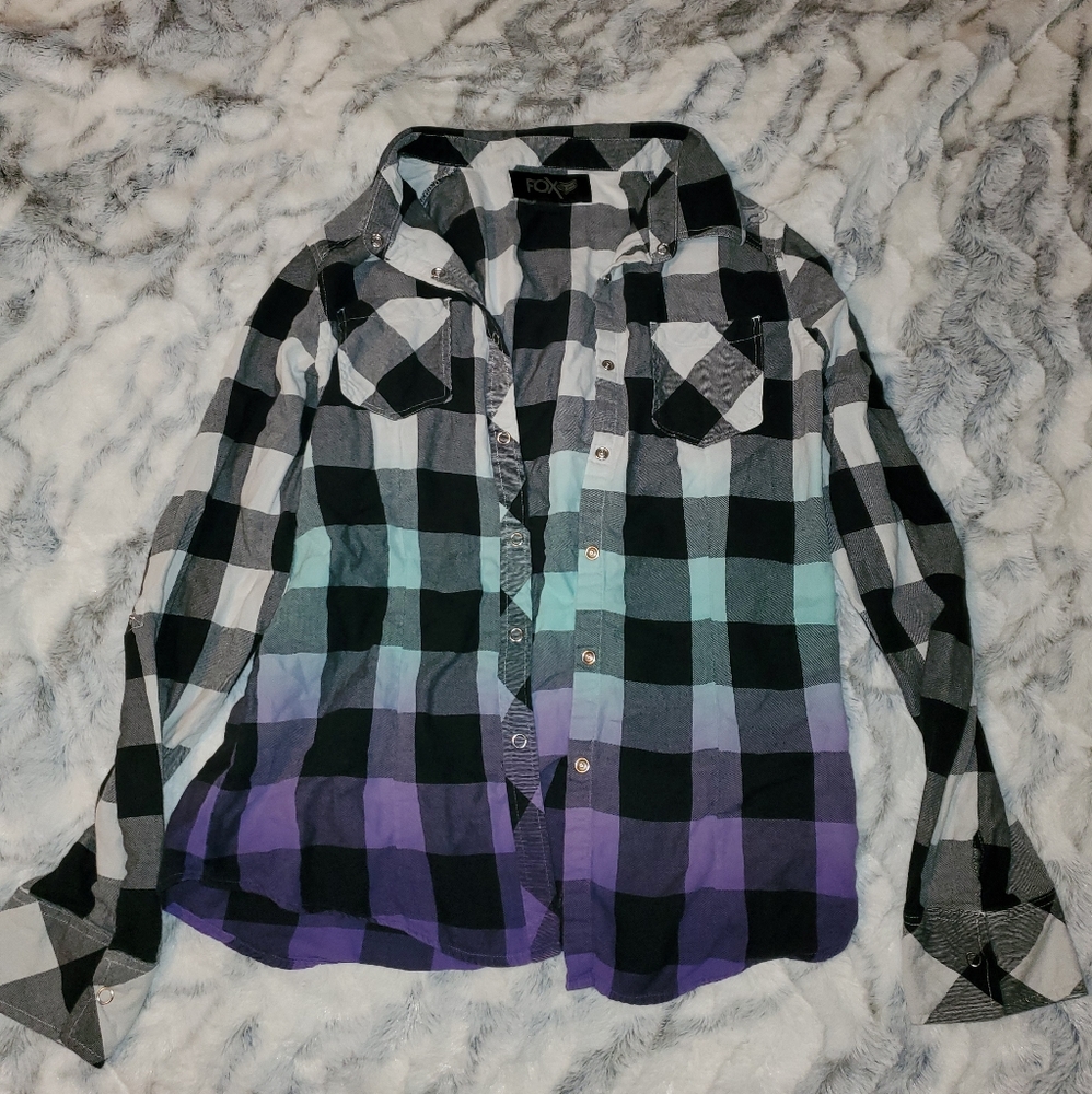 Womens FOX flannel